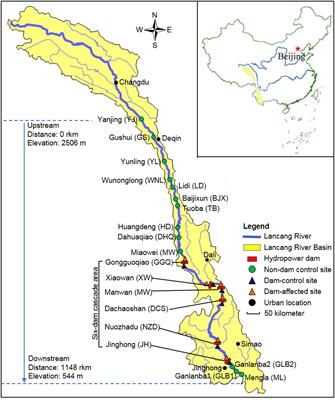 Bacterial Communities in Riparian Sediments: A Large-Scale Longitudinal Distribution Pattern and Response to Dam Construction